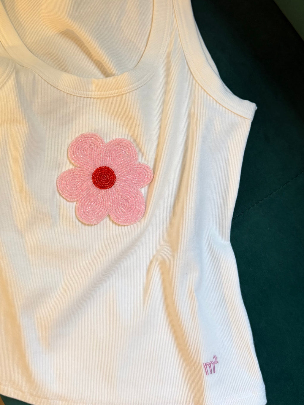 EMBROIDERED TANK TOP - MARGA