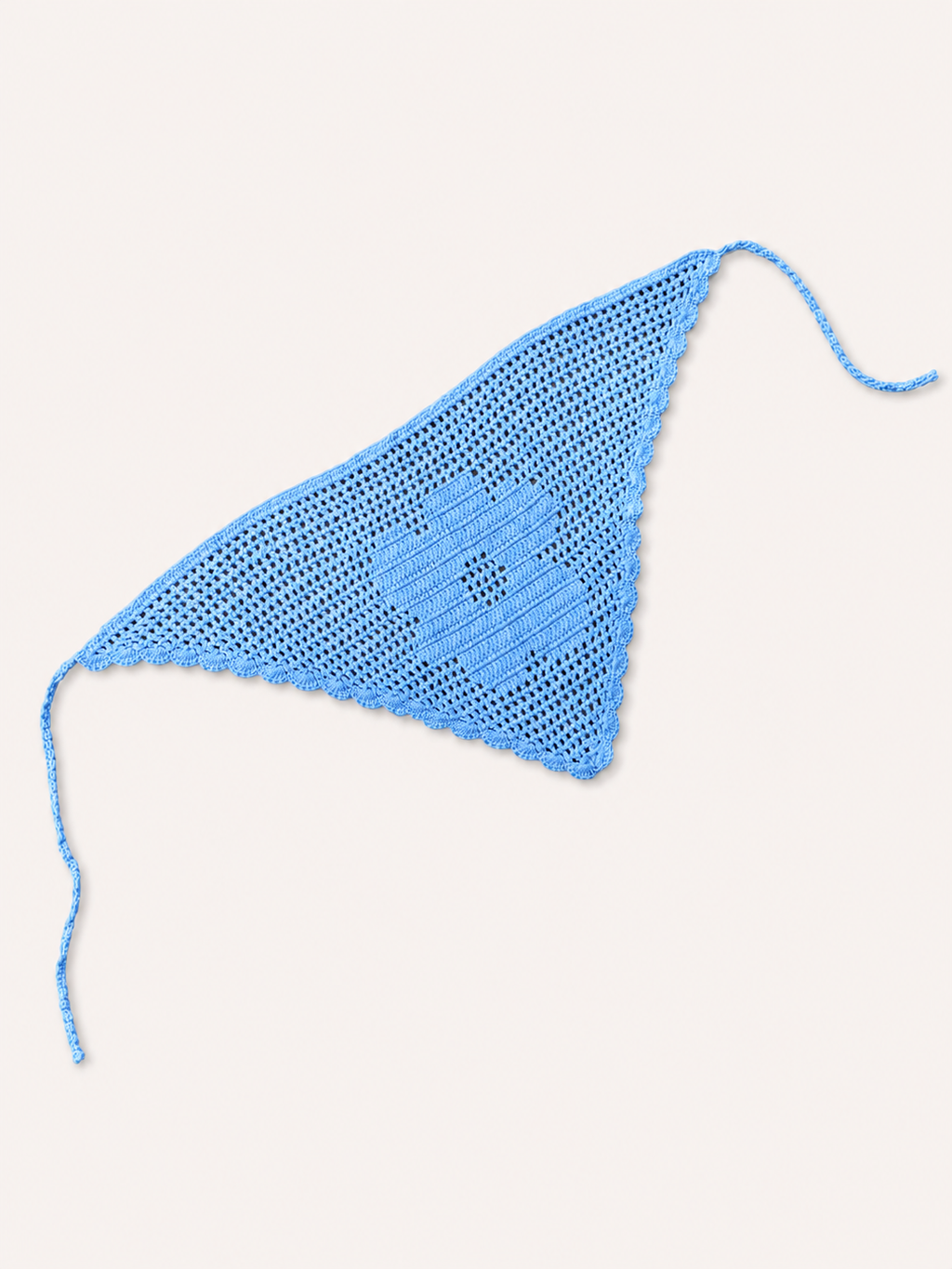 PAÑUELO CROCHET- BLUE SKY