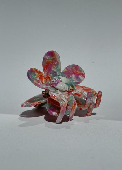 MARBLED FLOWER - MULTICOLORED