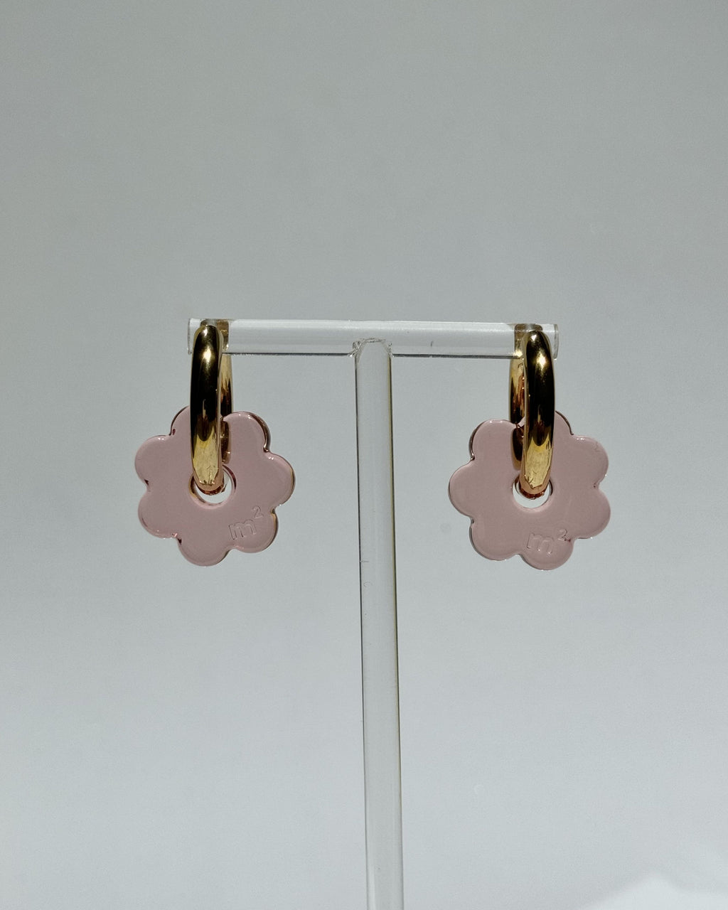 DAISY FLOWERS EARRINGS - PINK
