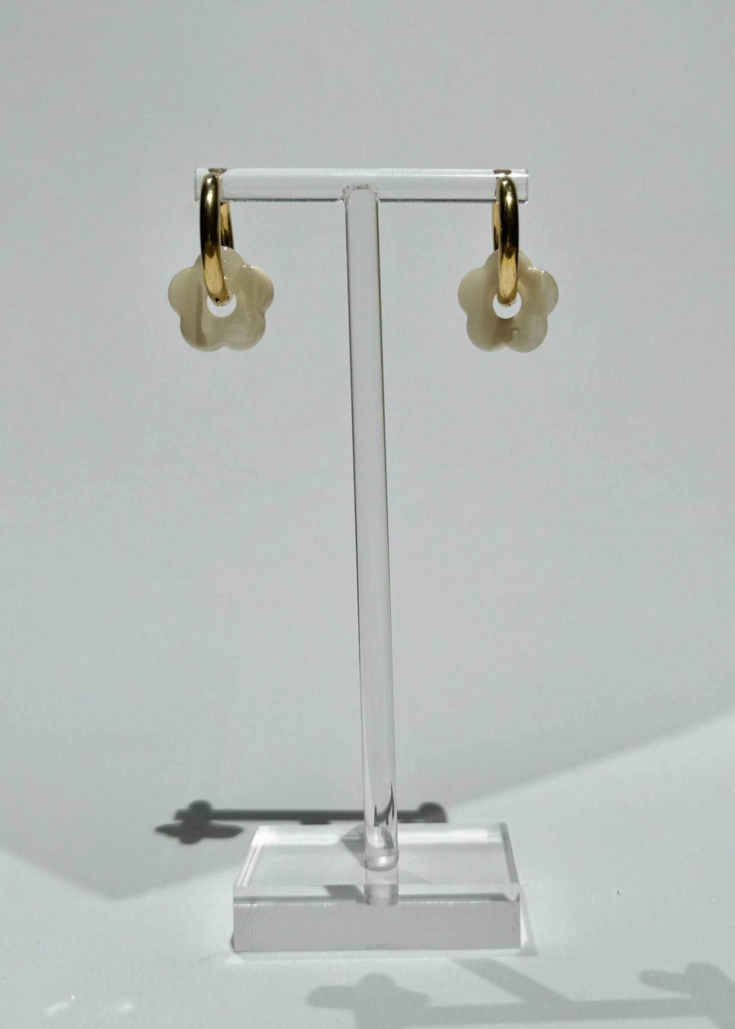 LITTLE FLOWERS EARRINGS - CREAM