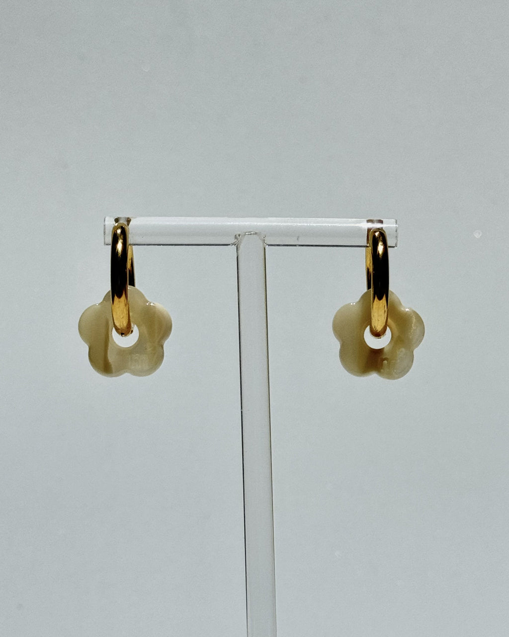 LITTLE FLOWERS EARRINGS - CREAM