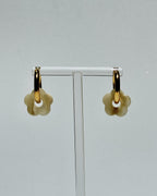 LITTLE FLOWERS EARRINGS - CREAM