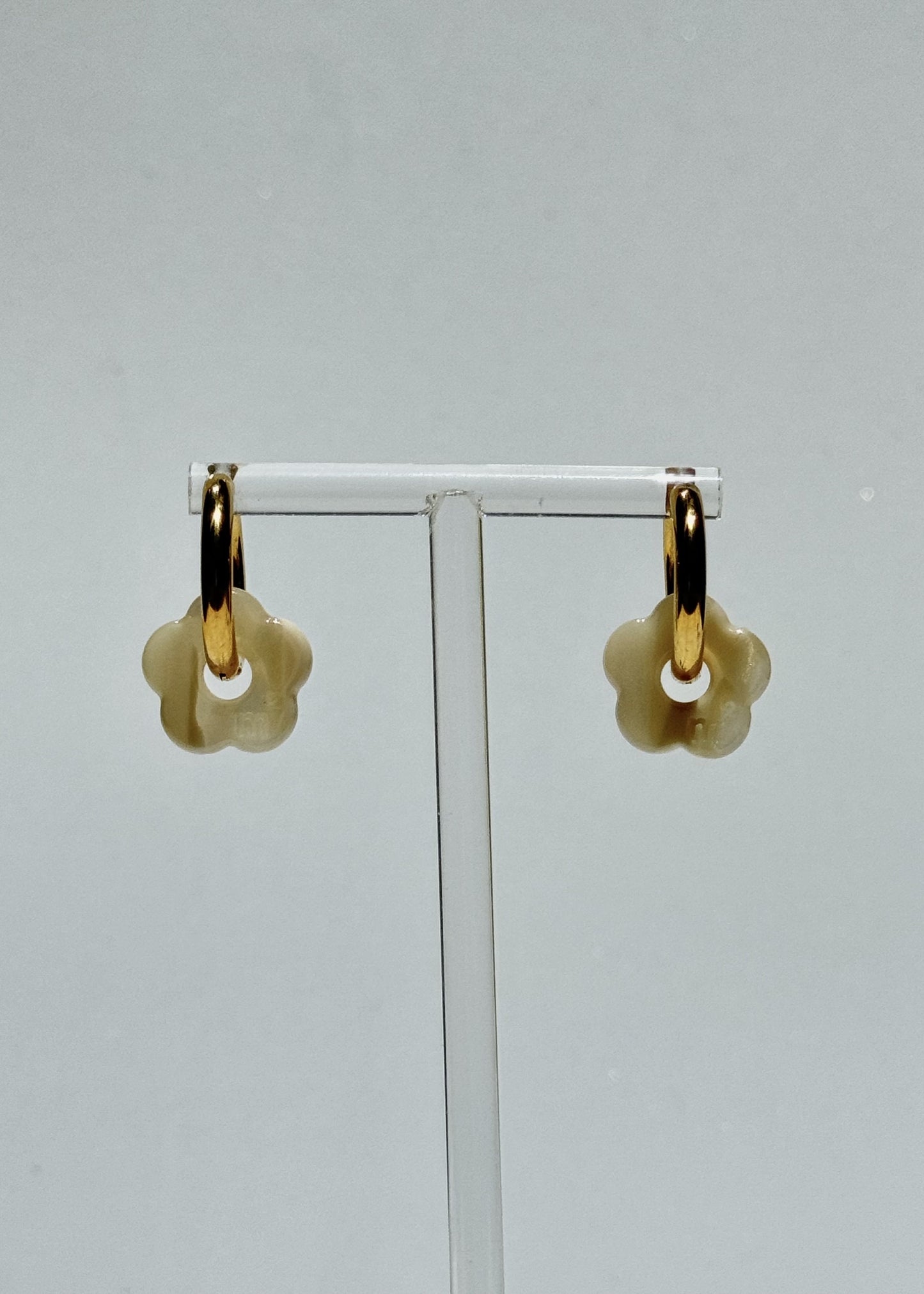 LITTLE FLOWERS EARRINGS - CREAM