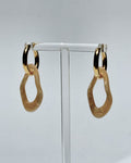 ORGANIC EARRING - BEIGE