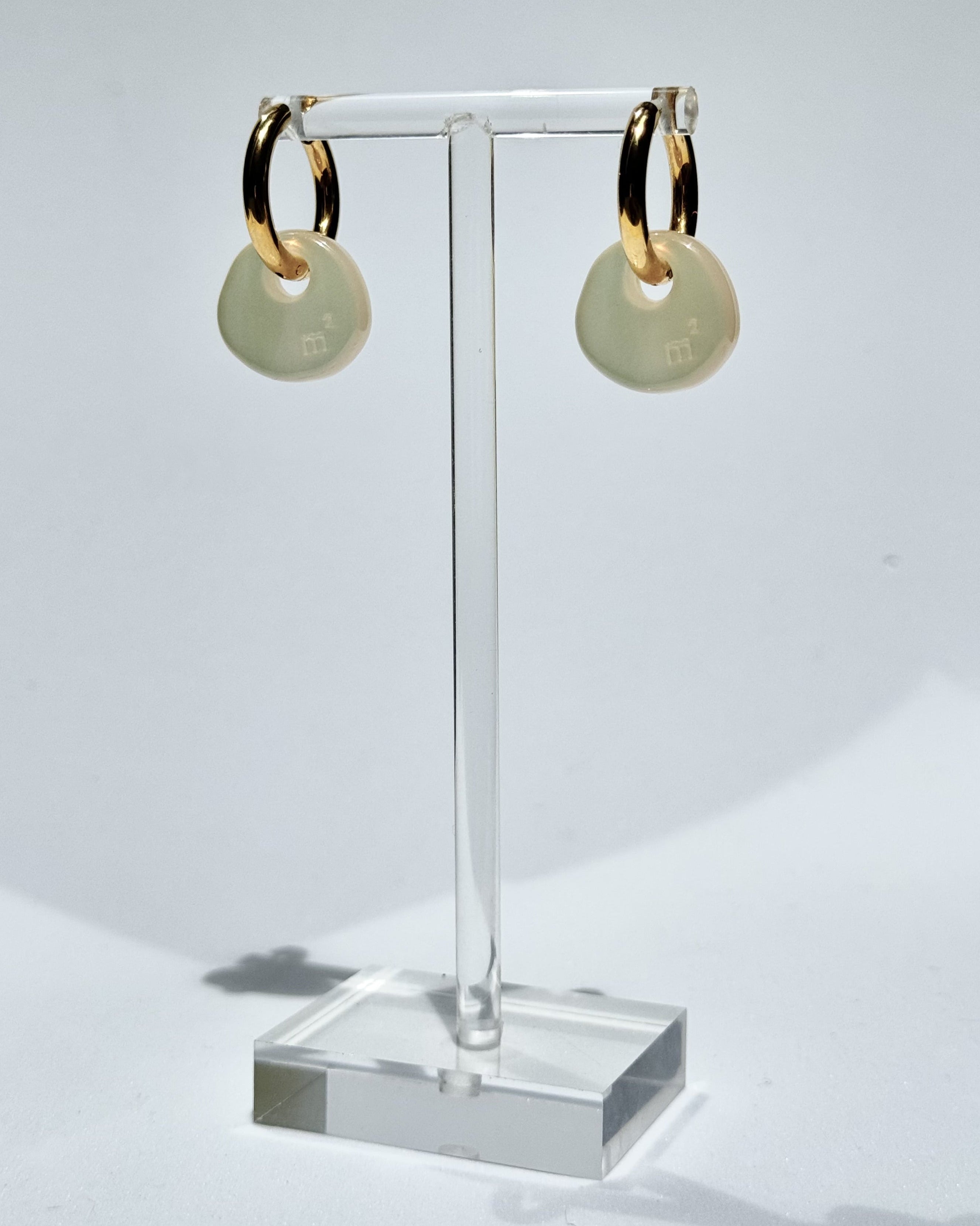 DROP EARRINGS - PINK TORNASOL