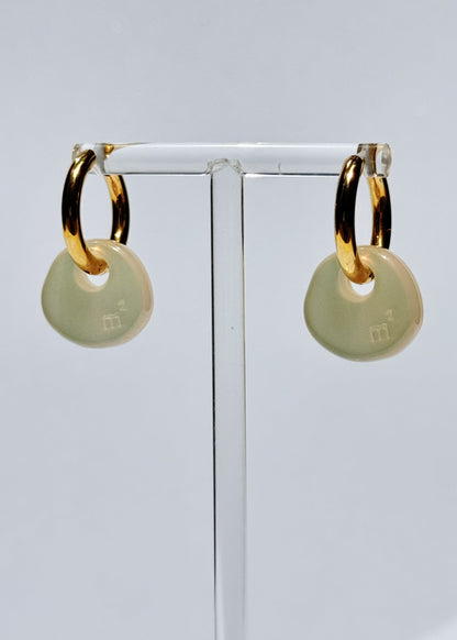 DROP EARRINGS - PINK TORNASOL