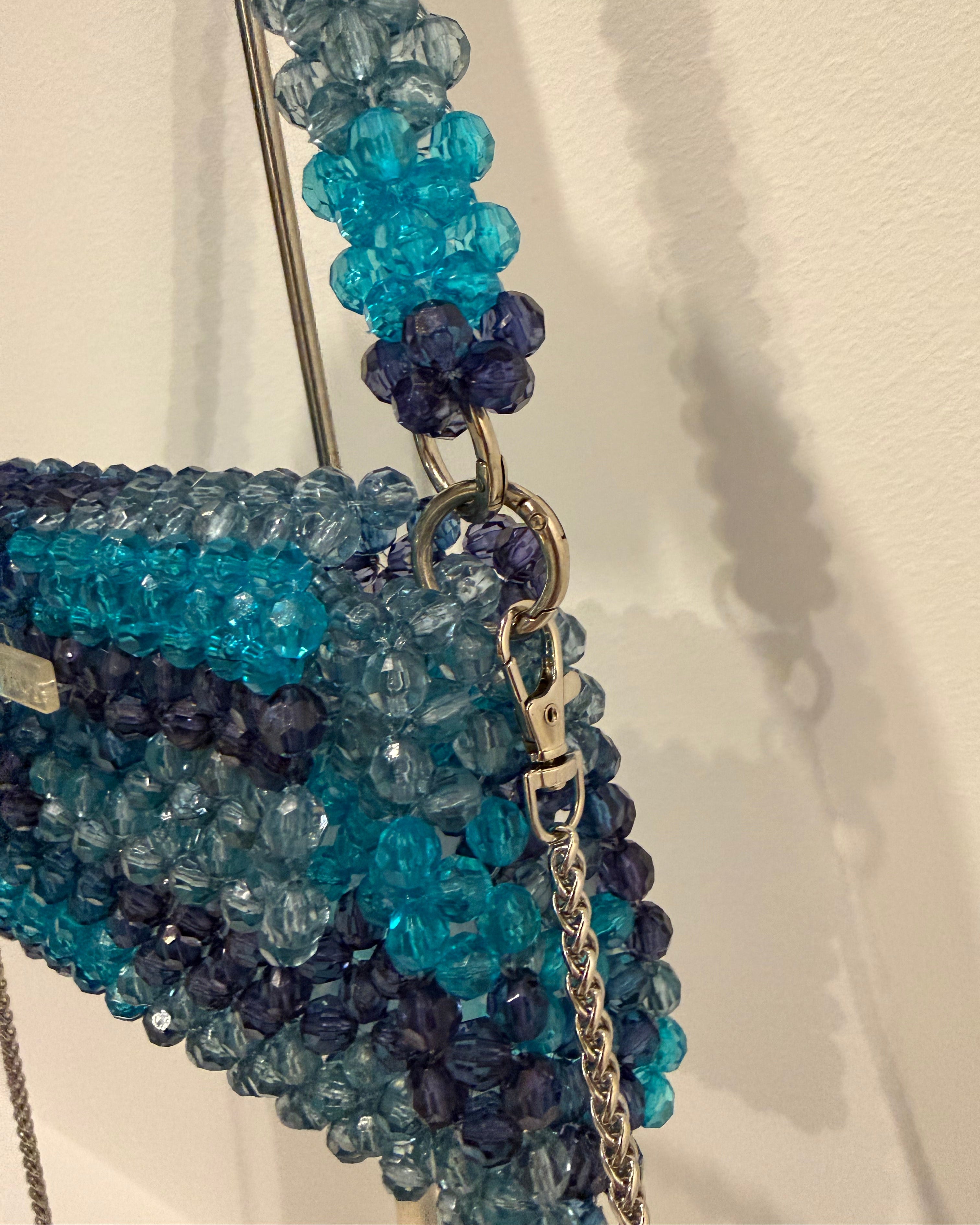 BEADED BAG - OCEAN