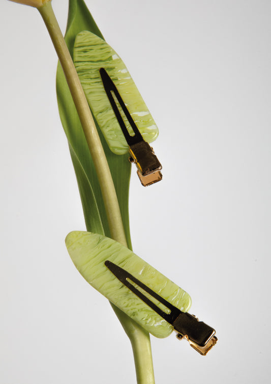 MUST HAIR CLIP - LIME