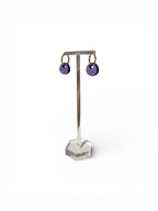 DROP EARRINGS - PURPLE