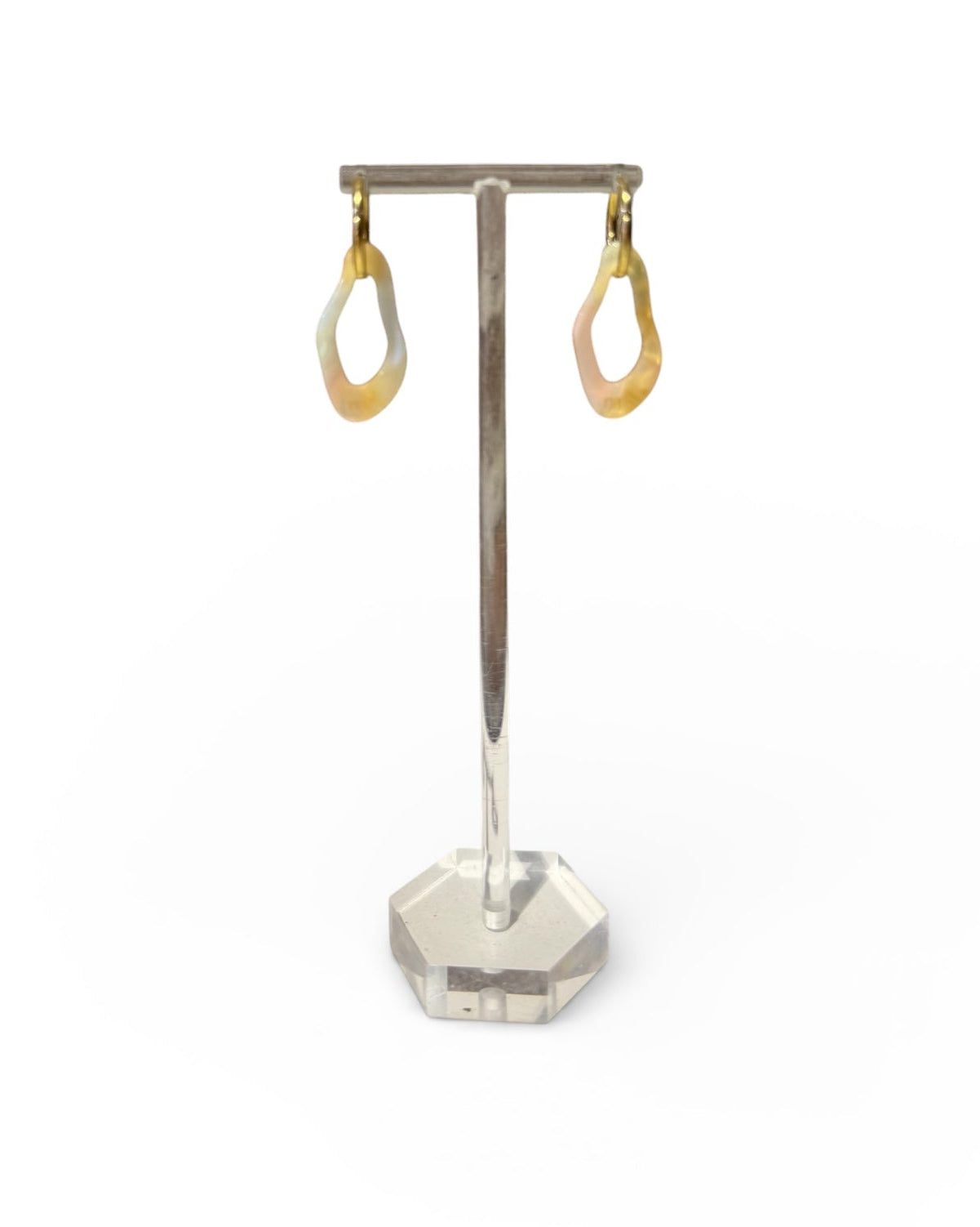 ORGANIC EARRINGS - BUTTER