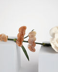 CLOUD HAIR CLIP - MARBLED BROWN