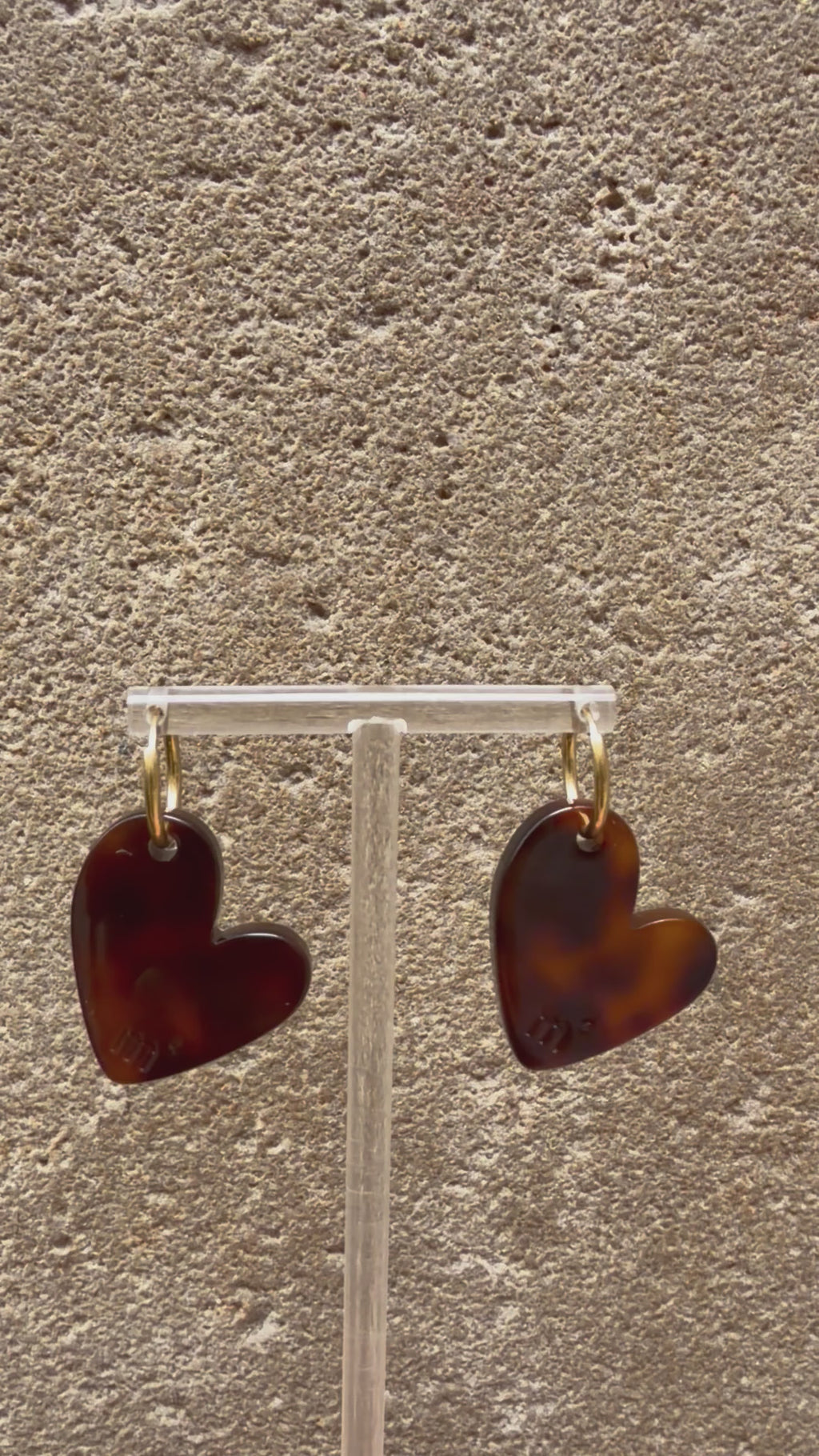 HEART EARRINGS - CAREY