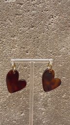 HEART EARRINGS - CAREY