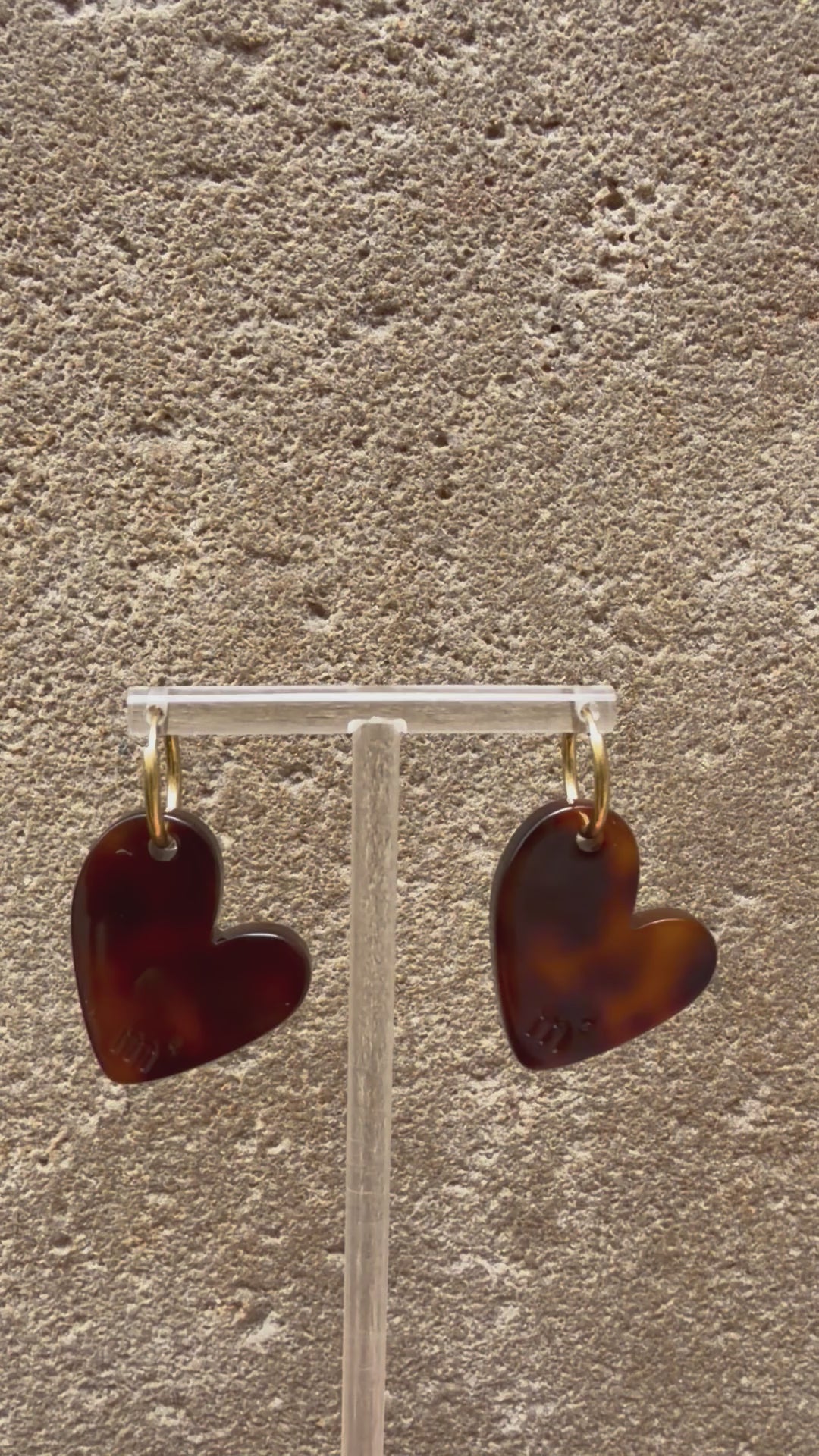 HEART EARRINGS - CAREY