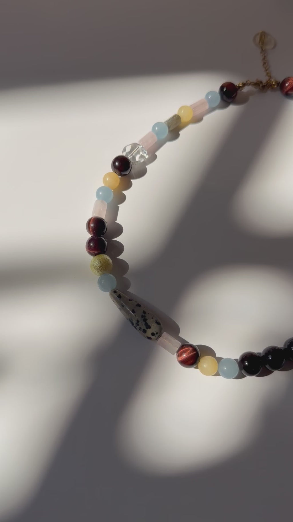 NATURAL STONES NECKLACE - AURORA